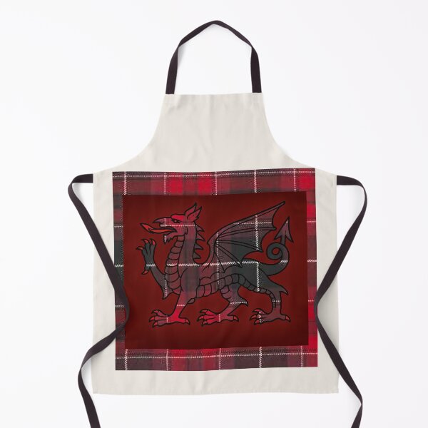 Item preview, Pride Of Wales - Universal - Welsh Tartan & y Ddraig Goch - the red dragon designed and sold by WheelieGdArt.