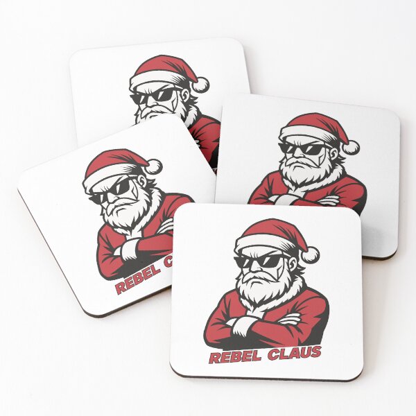Item preview, Rebel Claus Attitude Santa designed and sold by SnappyPNG.