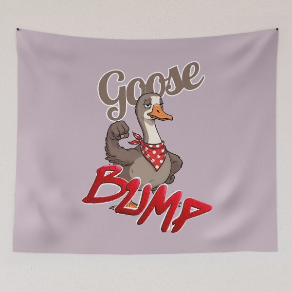 Item preview, Goose Bump – Strong Goose Funny Pun Shirt designed and sold by shmupod.
