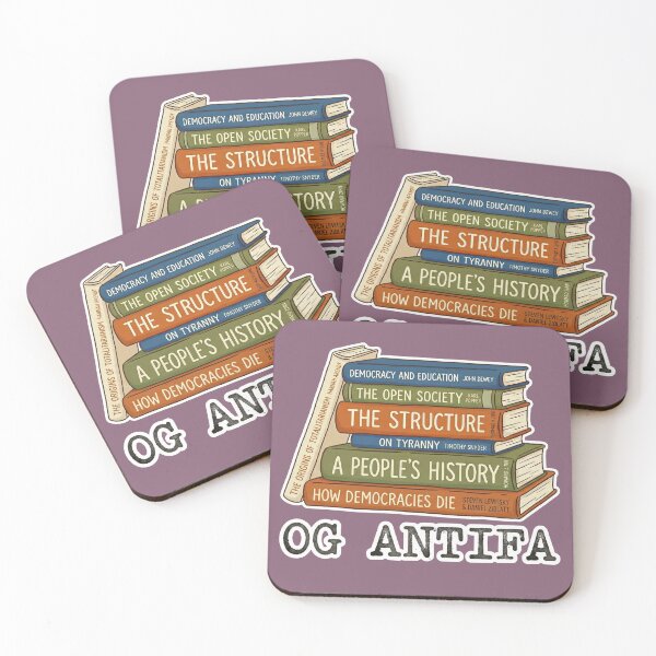 Item preview, OG ANTIFA: BOOKS! designed and sold by AmendmentOne.