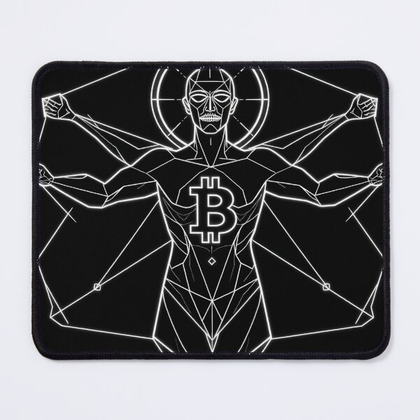 Item preview, Bitcoin Ascension Sacred Geometry – Divine Crypto Enlightenment Art designed and sold by Benito Del Ray.