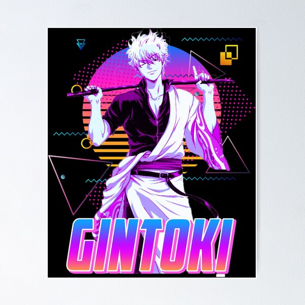 Item preview, Gintoki Sakata - Retro Art Classic  designed and sold by Huenfeldshop.