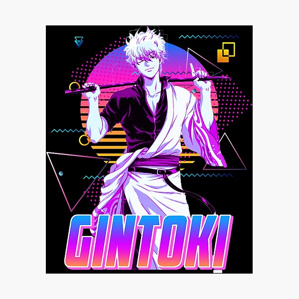 Item preview, Gintoki Sakata - Retro Art Classic  designed and sold by Huenfeldshop.