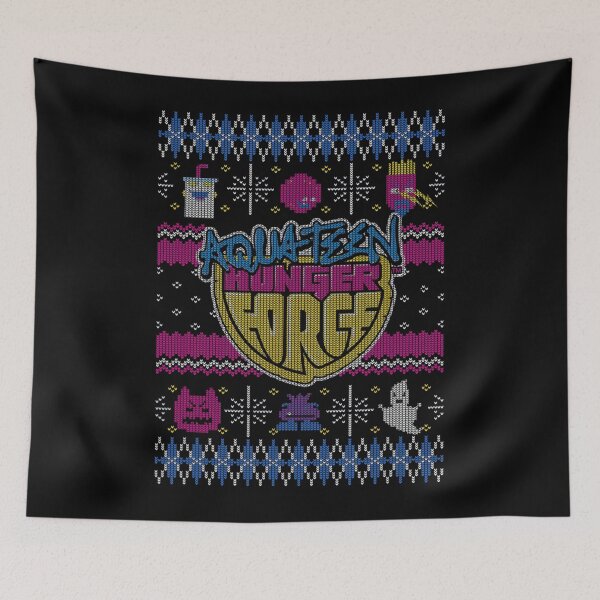 Item preview, Aqua Teen Hunger Force Christmas Logo Ugly Sweater Essential designed and sold by lmimsshop.