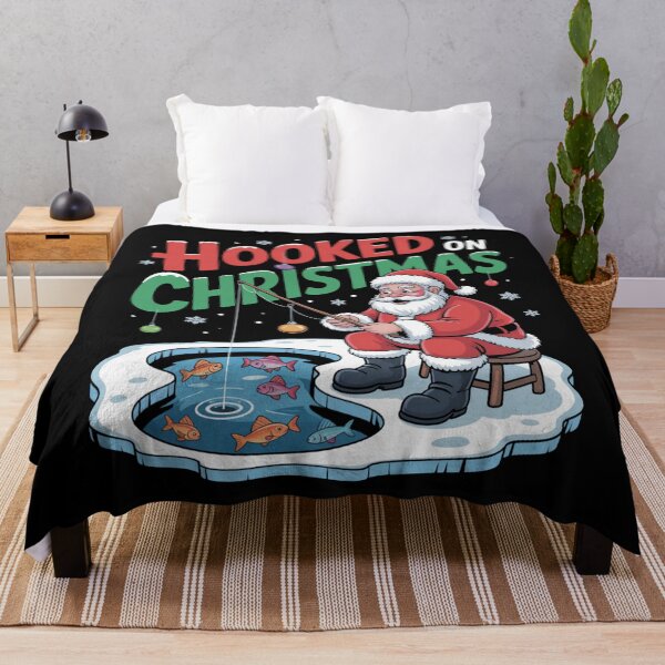 Item preview, Hooked on Christmas designed and sold by DreamOnShirts.