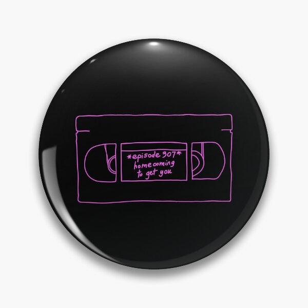 Item preview, cassette vhs i saw the tv glow pink opaque  designed and sold by rilesweir.