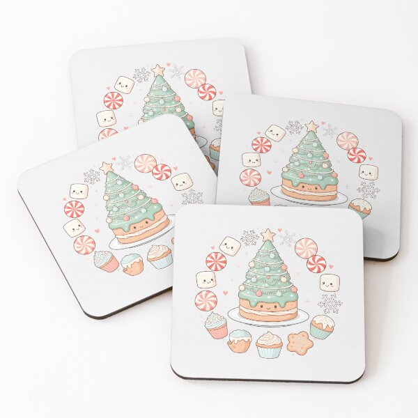Item preview, christmas tree Cake Winter Sweets designed and sold by Uglyandcute.