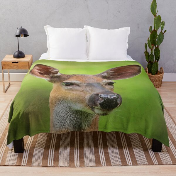 Item preview, A female whitetail deer on the lookout designed and sold by Production Art Manon Meilleur.