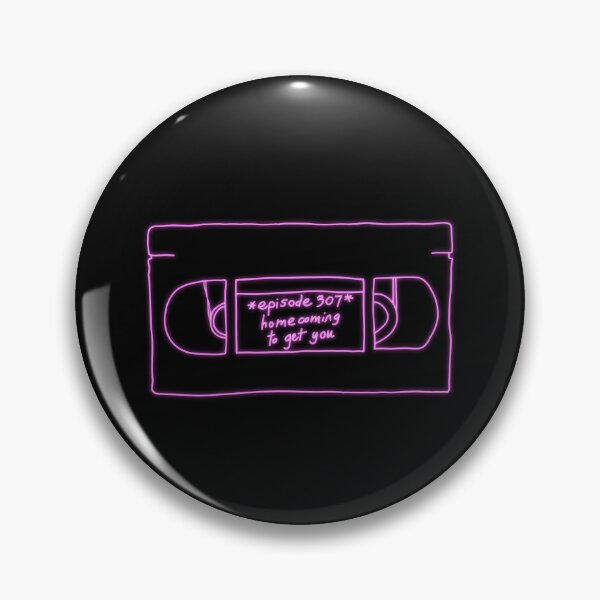 Item preview, vhs tape i saw the tv glow pink opaque  designed and sold by rilesweir.