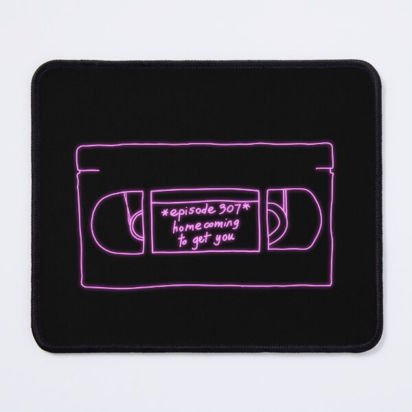 Item preview, vhs tape i saw the tv glow pink opaque designed and sold by rilesweir.