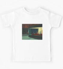 Edward Hopper Nachtschwärmer Kinder T-Shirt