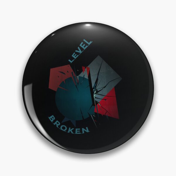 Item preview, Level Broken Abstract Geometric Art - Gaming Design designed and sold by cabana.space.