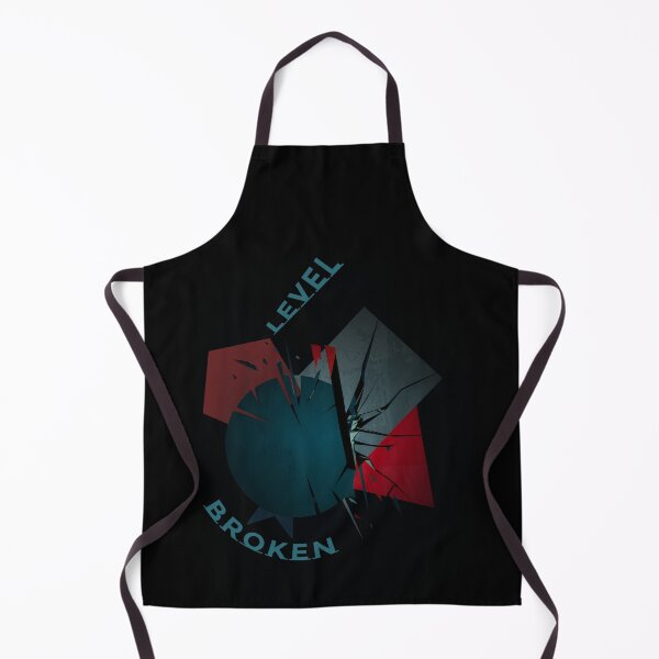 Item preview, Level Broken Abstract Geometric Art - Gaming Design designed and sold by cabana.space.