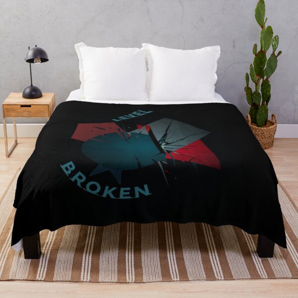Item preview, Level Broken Abstract Geometric Art - Gaming Design designed and sold by cabana.space.