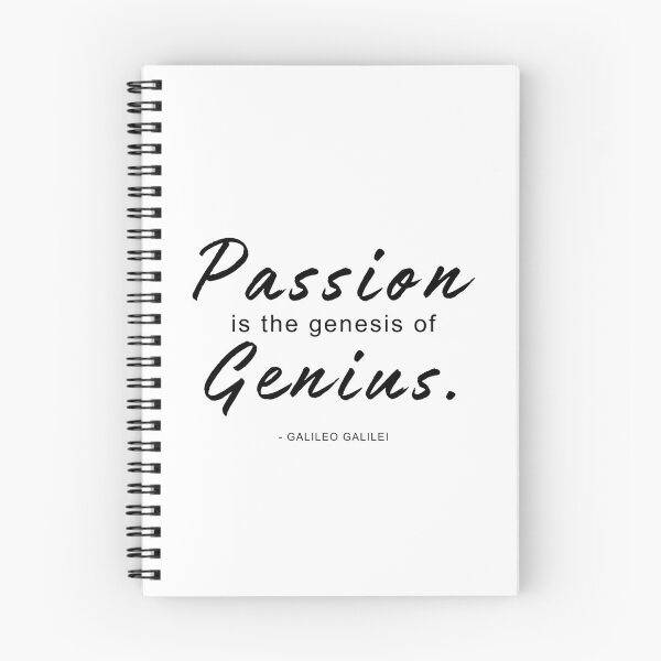 Item preview, Passion Is The Genesis Of Genius designed and sold by Anniko Art Studio.