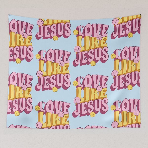 Item preview, Love like Jesus designed and sold by Yuzik.