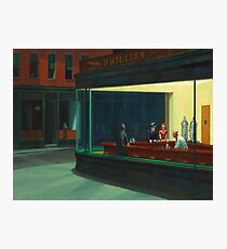 Edward Hopper Nachtschwärmer Fotodruck