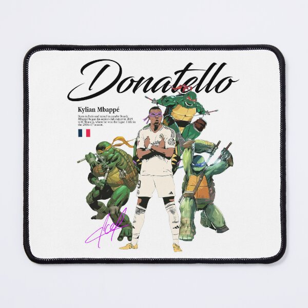 Item preview, The Turtle 9 of Merengue and French football designed and sold by NF Designs Studio DTF.
