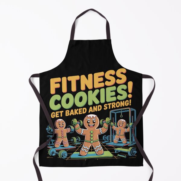 Item preview, Fitness cookies! get baked and strong designed and sold by DreamOnShirts.