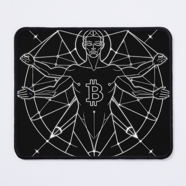 Item preview, Bitcoin Ascension Sacred Geometry Art – Decentralized Future Crypto Symbol designed and sold by Benito Del Ray.