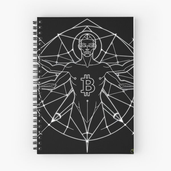 Item preview, Bitcoin Ascension Sacred Geometry Art – Decentralized Future Crypto Symbol designed and sold by Benito Del Ray.