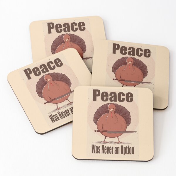 Item preview, Peace Was Never an Option designed and sold by ArgentoArt.