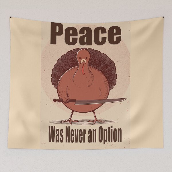 Item preview, Peace Was Never an Option designed and sold by ArgentoArt.