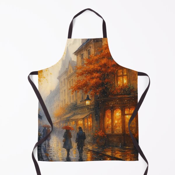 Item preview, Autumn Glow Street – Fall Reflections designed and sold by ArtesioByZaber.
