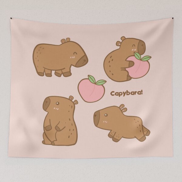 Item preview, Momochi Capybara designed and sold by kawaiistudio.