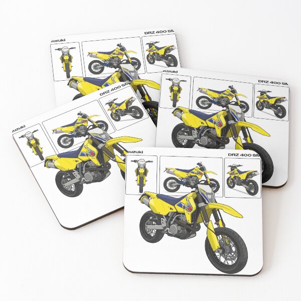 Item preview, Suzuki DRZ 400 SM - Vector Art designed and sold by enzoade.