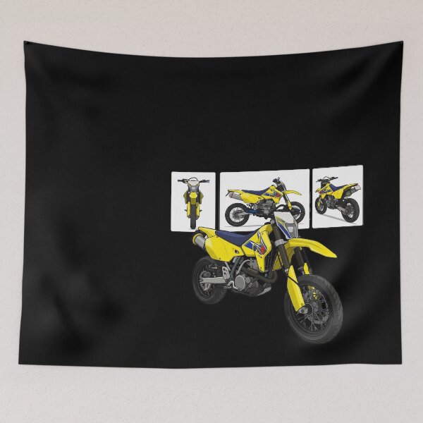 Item preview, Suzuki DRZ 400 SM - Vector Art designed and sold by enzoade.