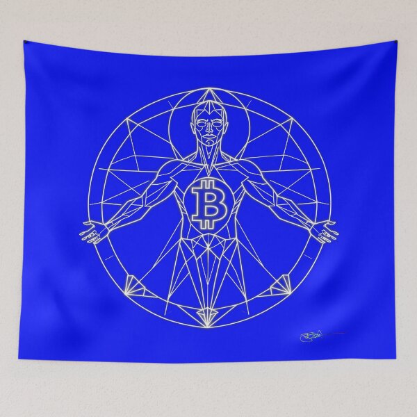 Item preview, Divine Bitcoin Mandala – Sacred Geometry Crypto Freedom Artwork designed and sold by Benito Del Ray.