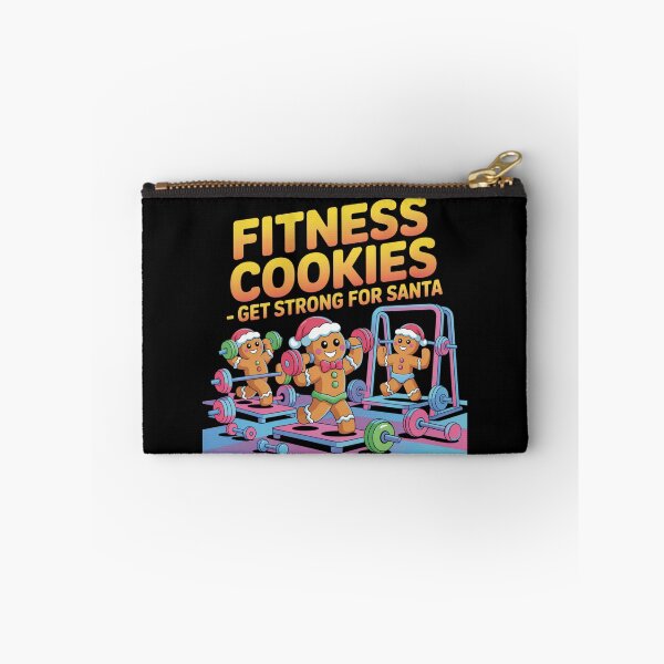 Item preview, Fitness cookies - get strong for Santa designed and sold by DreamOnShirts.