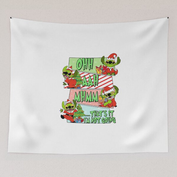 Item preview, Comic strip of Stitch the Elf and the phrase "That's It I'm Not Going" designed and sold by Polarisofficial.