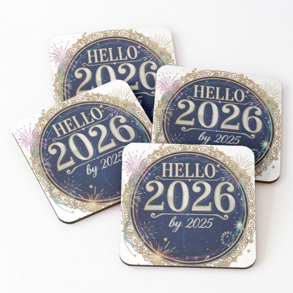 Item preview, Hello 2026 New Year Design | Elegant Gold & Navy Celebration Graphic | Printable PNG for Shirts, Cards & Decorations designed and sold by Omikook.