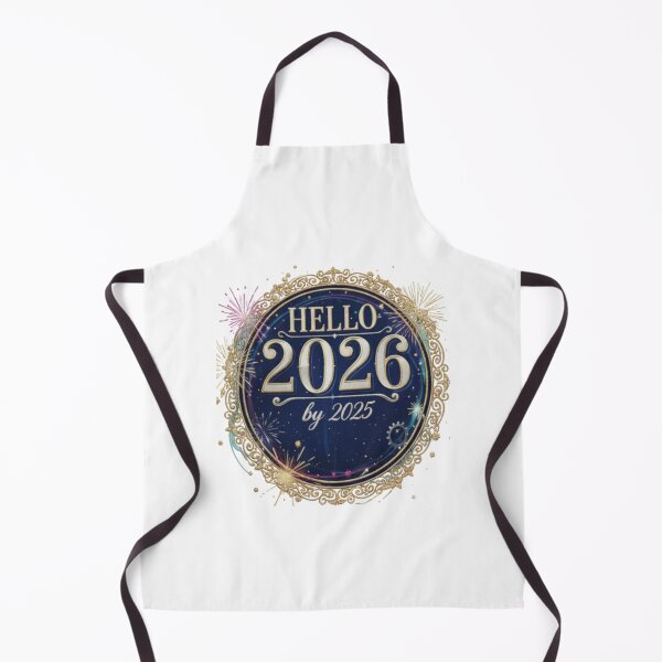 Item preview, Hello 2026 New Year Design | Elegant Gold & Navy Celebration Graphic | Printable PNG for Shirts, Cards & Decorations designed and sold by Omikook.