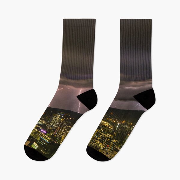 Item preview, Thunderstorm Over West End Brisbane designed and sold by pcole123.