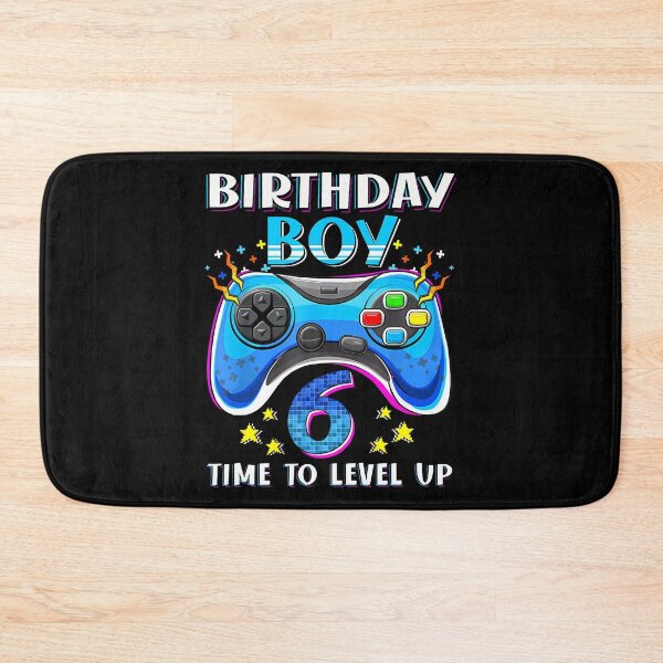 Item preview, Birthday Boy Time To Level Up Gamer Video Game 6 Years Old designed and sold by TysonLangosh.