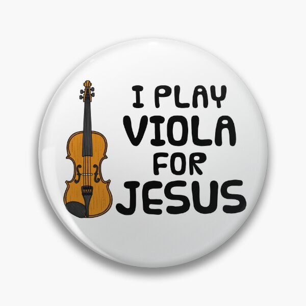 Item preview, I Play Viola For Jesus, Violist Church Musician designed and sold by doodlerob.