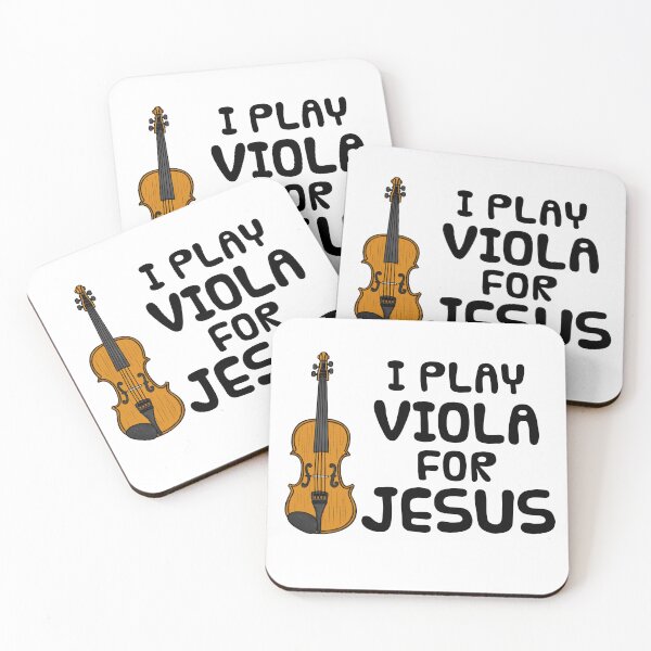 Item preview, I Play Viola For Jesus, Violist Church Musician designed and sold by doodlerob.