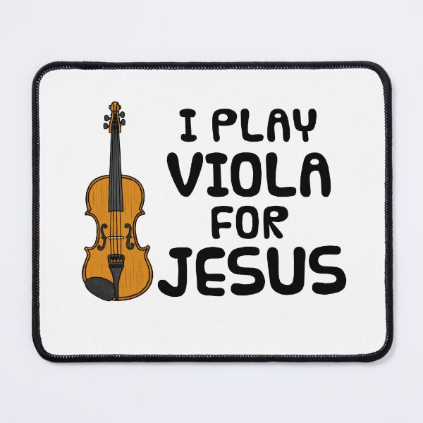 Item preview, I Play Viola For Jesus, Violist Church Musician designed and sold by doodlerob.