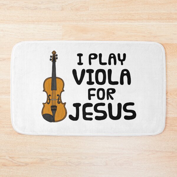 Item preview, I Play Viola For Jesus, Violist Church Musician designed and sold by doodlerob.