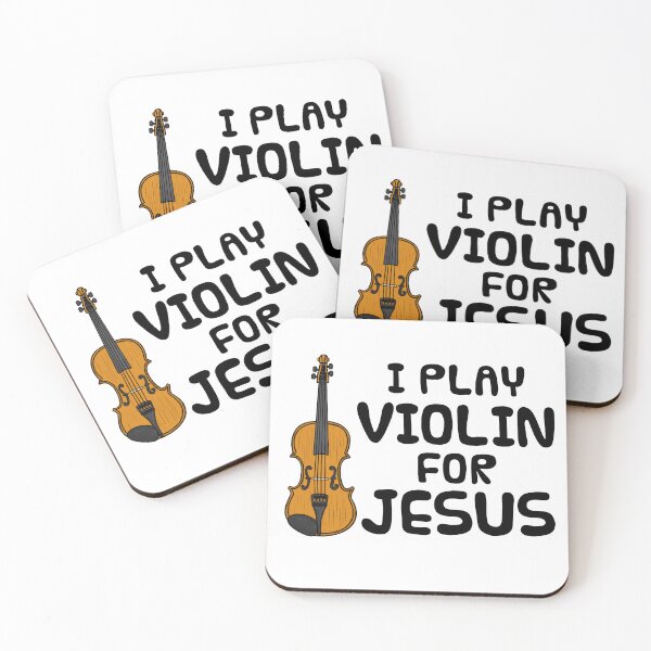 Artikelvorschau, Ich spiele Geige für Jesus, Violinist und Kirchenmusiker entworfen und verkauft von doodlerob.