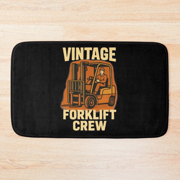 Item preview, Vintage Forklift Crew – Retro Warehouse Driver Design designed and sold by RetroNibylander.
