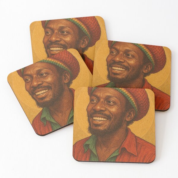 Item preview, Jimmy Cliff Special Reggae Icon Realistic Illustrated Portrait designed and sold by SHOCAMPOS DESIGNS .