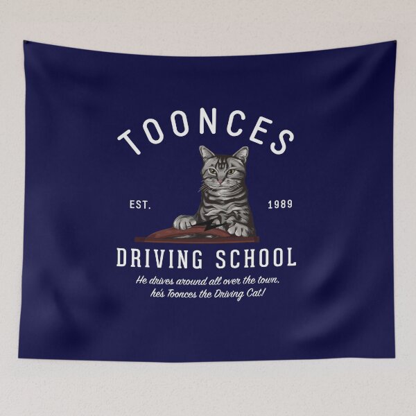 Item preview, Toonces Driving School - Est. 1989 designed and sold by Primotees.