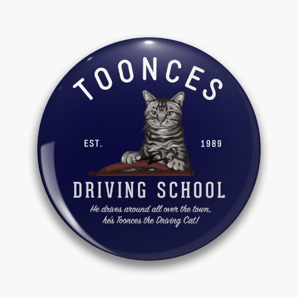 Item preview, Toonces Driving School - Est. 1989 designed and sold by Primotees.