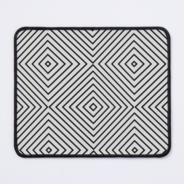 Item preview, Monochrome Zentangle-inspired geometric pattern designed and sold by PVTCreations.