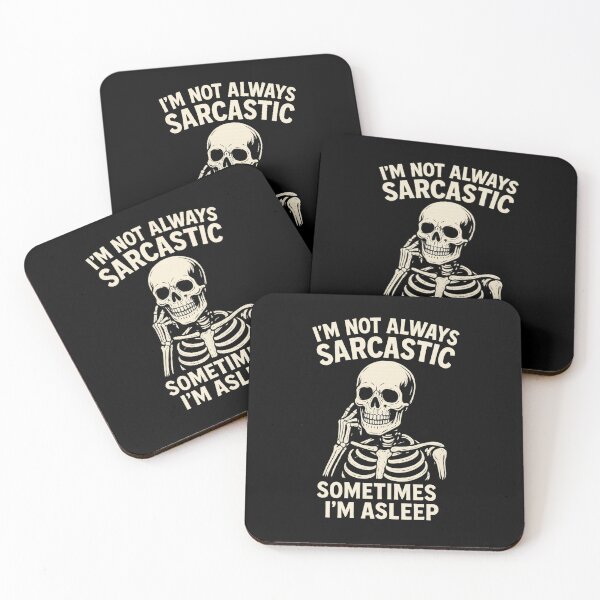 Item preview, Dark Humor Skeleton Joke – Funny Sarcastic Design designed and sold by TshirtMyMom.