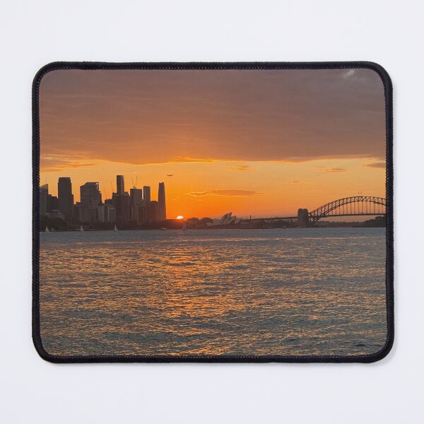 Item preview, Sydney Harbour Sunset – Opera House & Harbour Bridge Golden Hour designed and sold by BCmessenger.